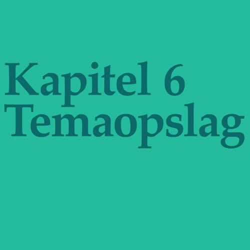 Kapitel 6 - Temaopslag del. 2/2